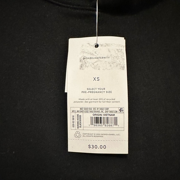 Isabel Maternity Hooded Nursing Sweatshirt - Picture 5 of 8